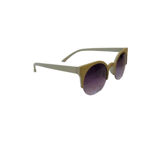 Light Green 1/2 Rim Cat's Eye Neff Sunglasses - Picture 7 of 16